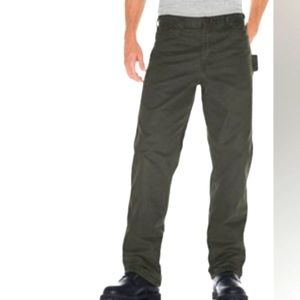 Dickies Relaxed Fit Straight Leg Sanded Duck Carpenter Pants 34Wx30L